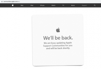 We’ll be back - Apple Support Community 2019-10-23 13-43-02.png